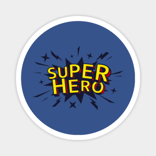 Super Hero Logo Magnet